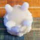Petit cache-pot en opaline rose