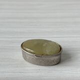 Steel and marble medicine box