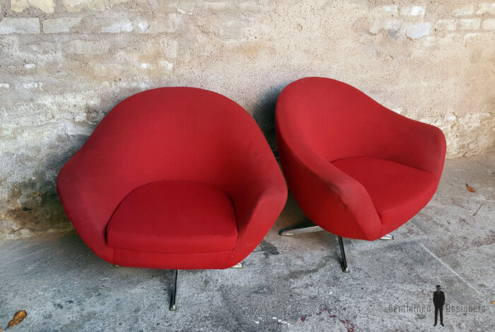 Pair of chairs 60s