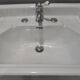 Vintage Art Deco column sink