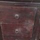 Old wooden sideboard