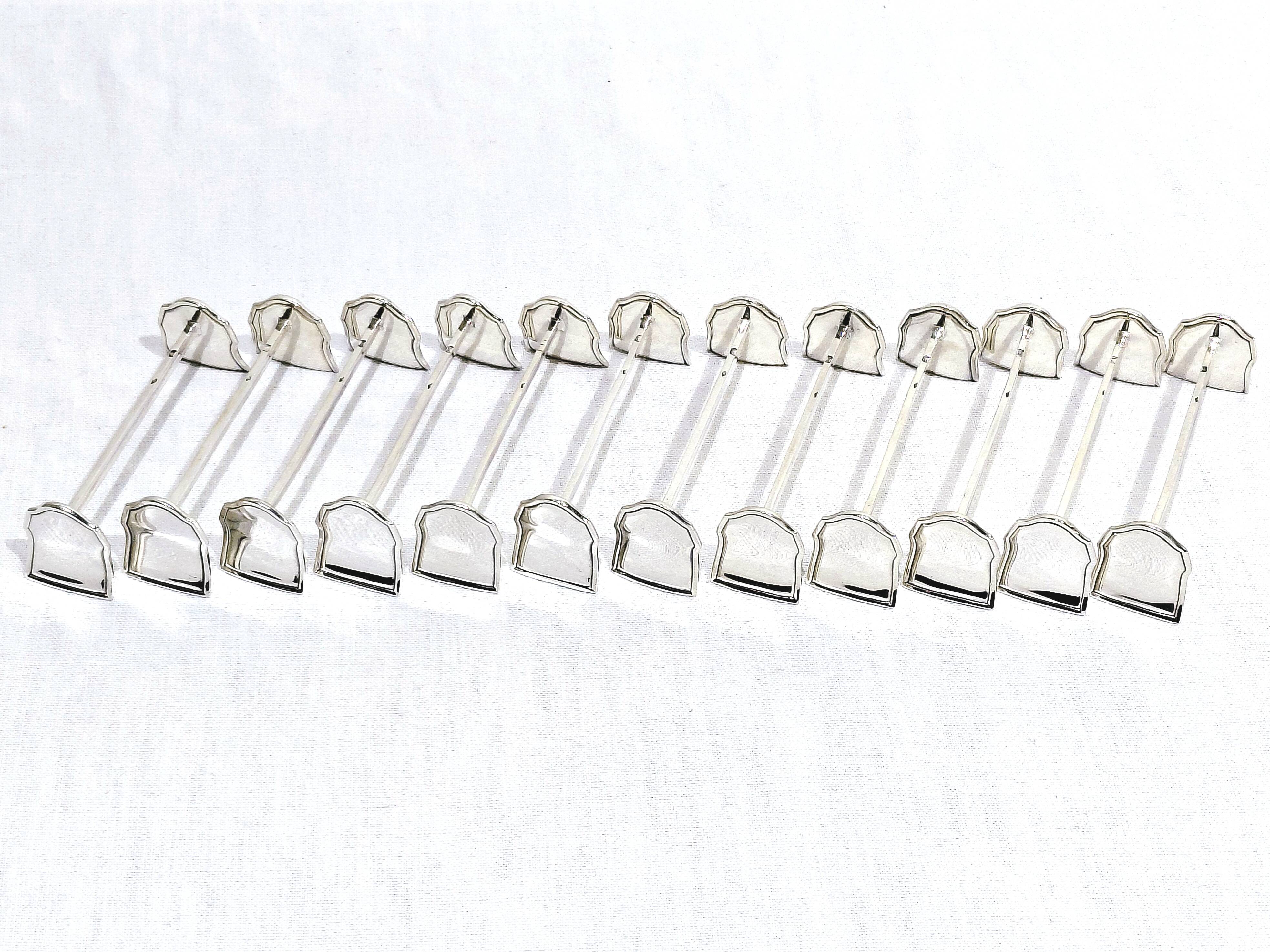 Savary - 12 silver knives