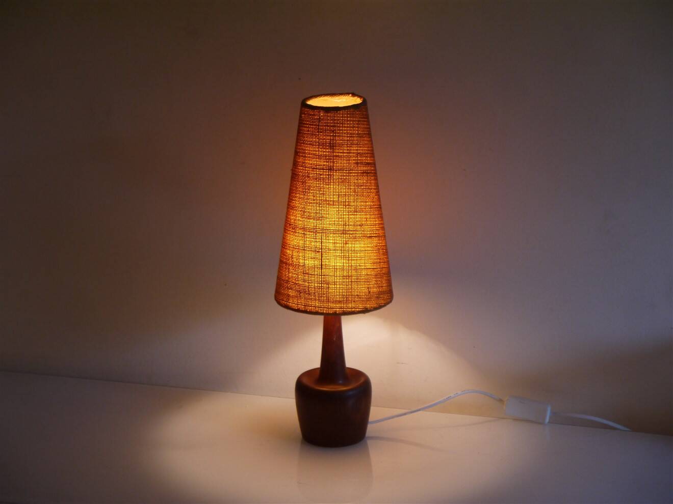 Danish teak lamp 1960