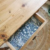 Table, desk with turned feet