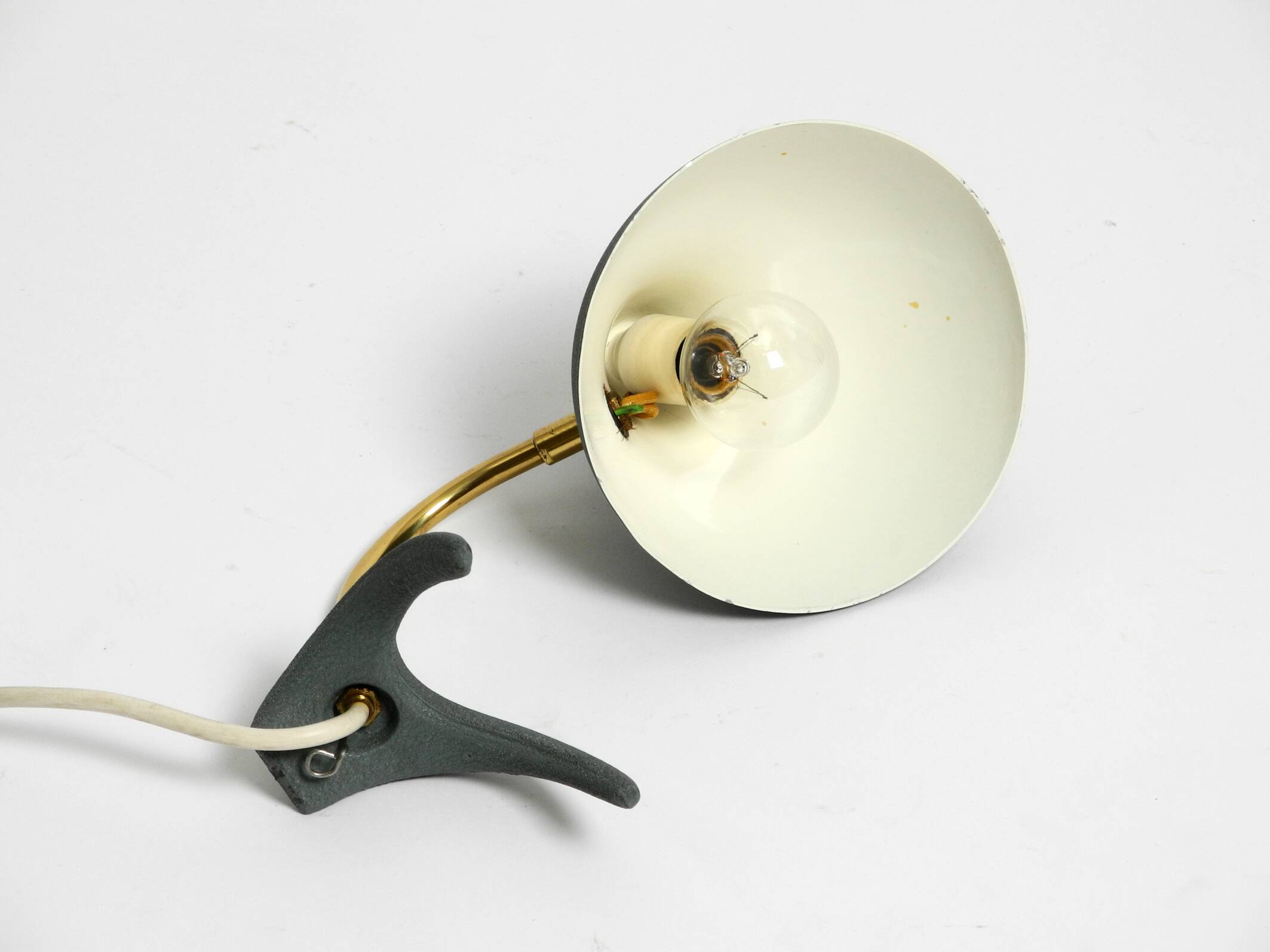 Small Mid Century crow's foot table lamp by Karl Heinz Kinsky for Cosack