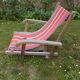 Vintage deckchair