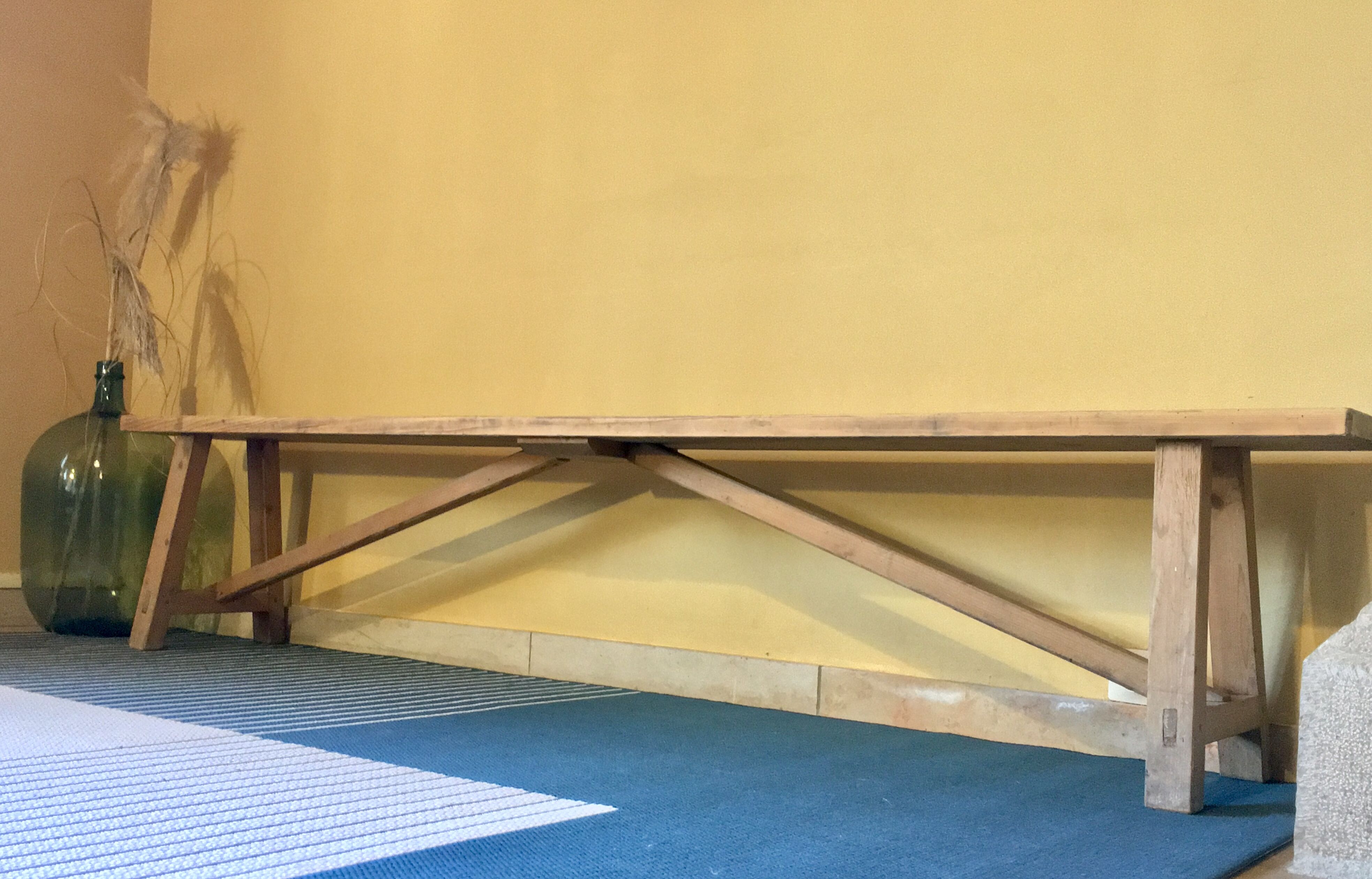 Banc de ferme ou d’école