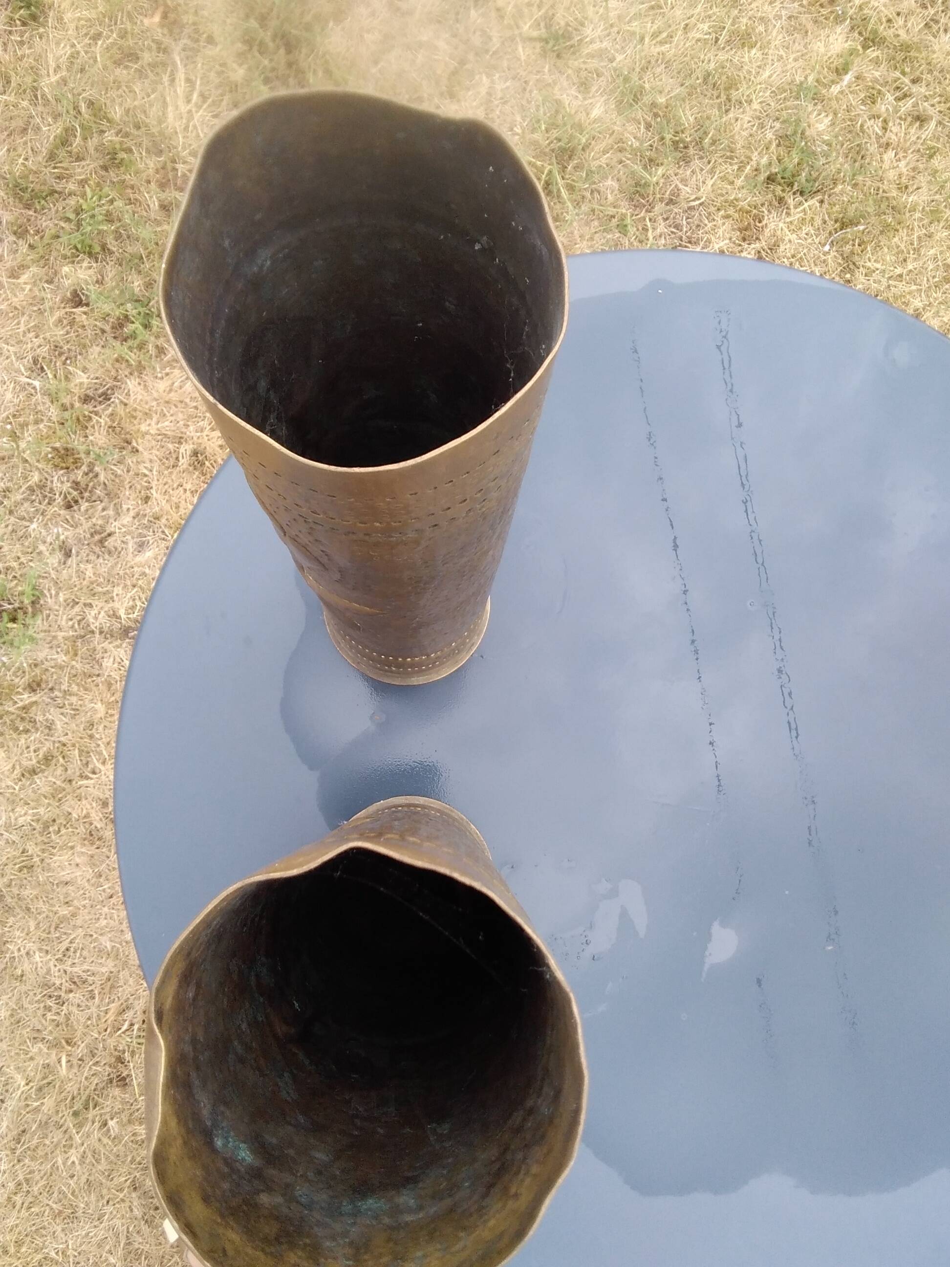 Ancient obus vases