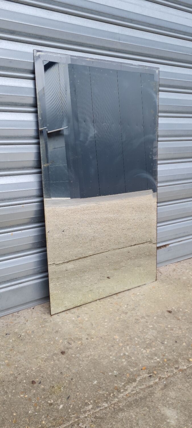 Art Deco beveled mirror