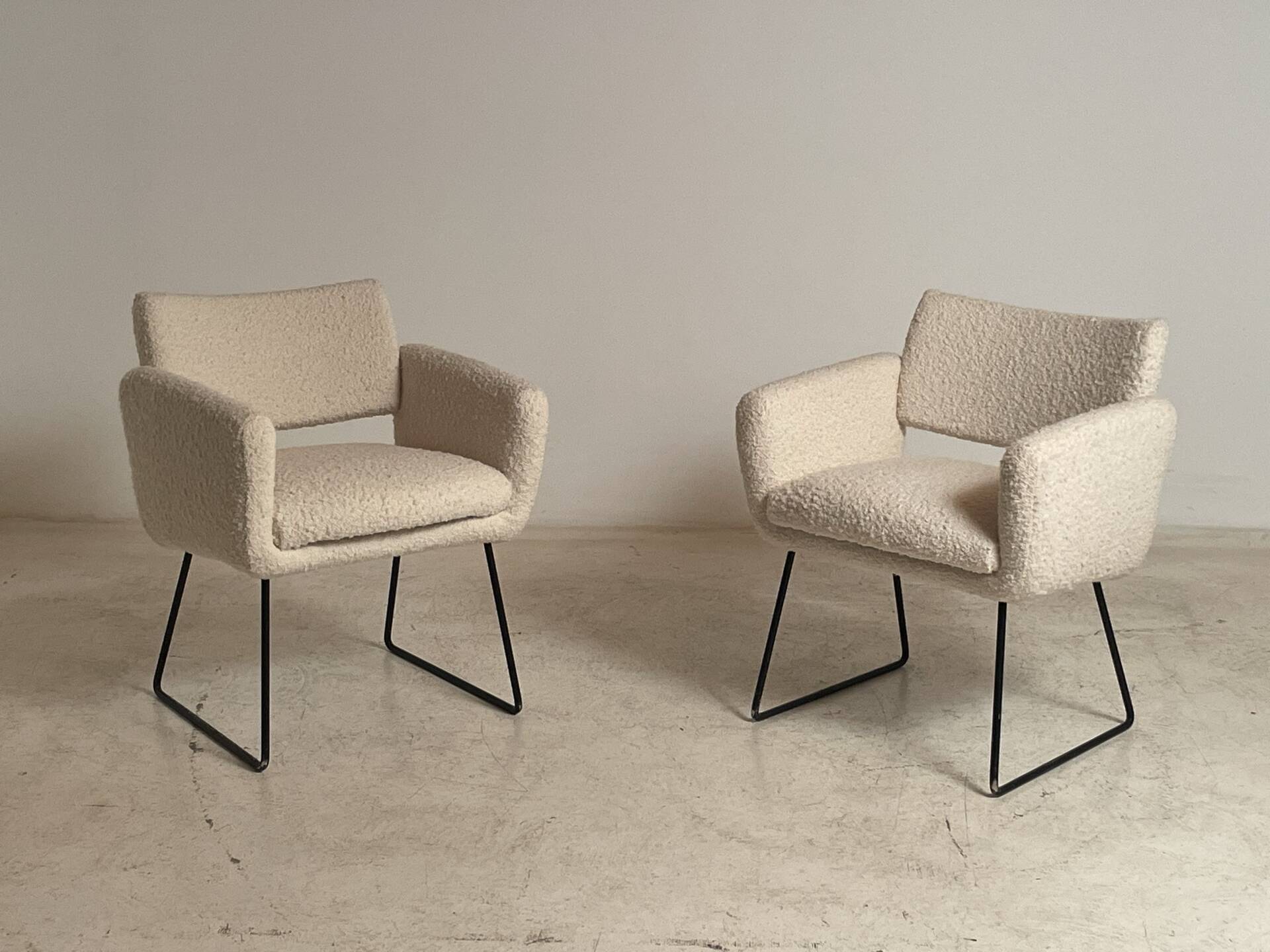 Paire de fauteuils 760 par J.A. Motte pour Steiner