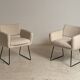 Paire de fauteuils 760 par J.A. Motte pour Steiner