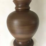 Terracotta foot lamp