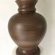Lampe pied en terre cuite