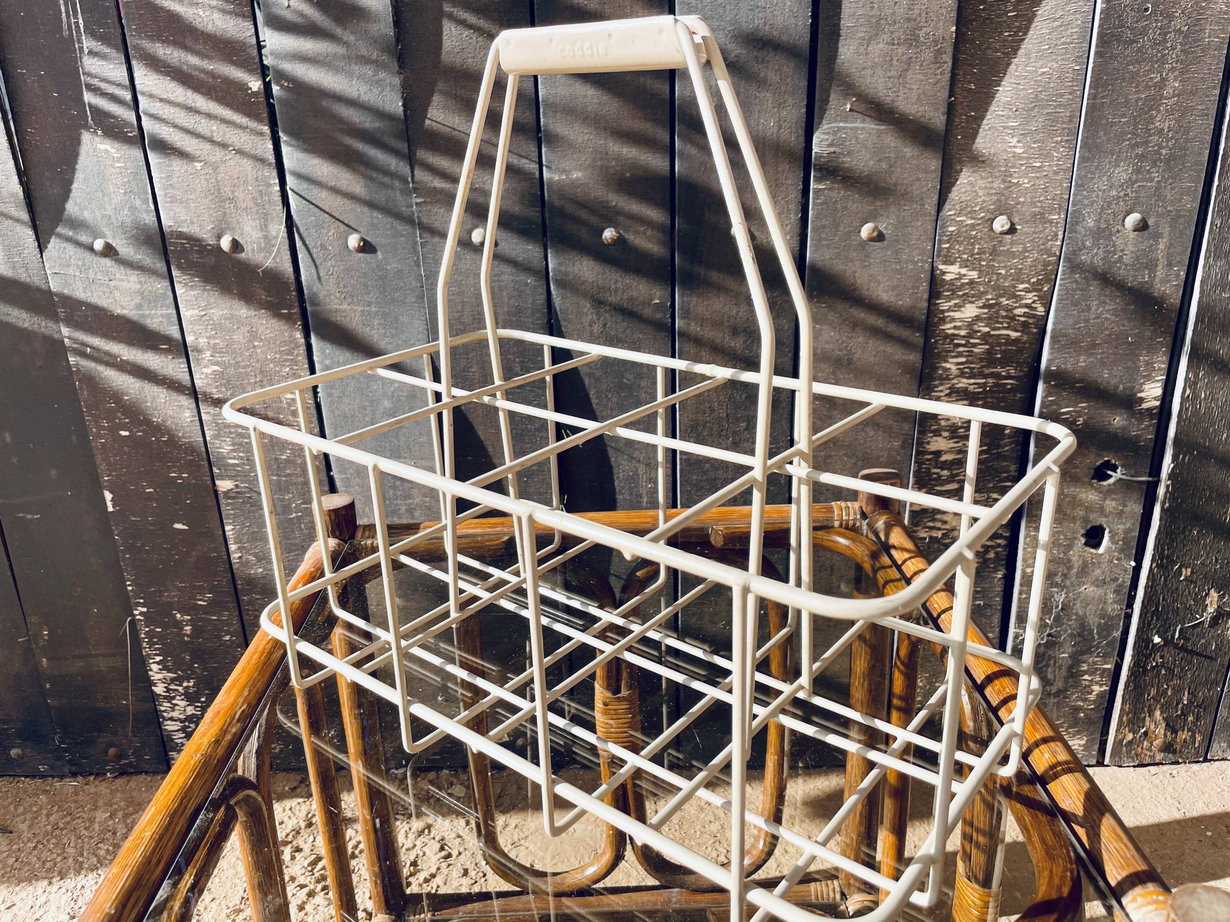 Porte bouteilles caddie