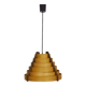Scandinavian pendant light by Linus Bopp Limbach in pine slats. 1960s