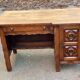 Spanish desk from the 19th century in solid wood 120x65cm