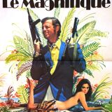 Original film poster "The Magnificent " 1973 Jean-Paul Belmondo, Bisset...