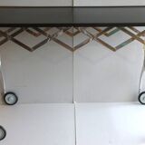 Folding trolley by Antonio Citterio, "Battista" model, Kartell edition 90s