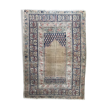 Tapis ancien turc panderma finement 120x177 cm