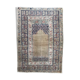 Former carpet Turkish Panderma finely done hand 120 X 177 CM