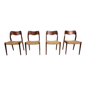 Ensemble de 4 chaises - manger