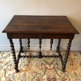 Office, writing table at the end of the 19th century