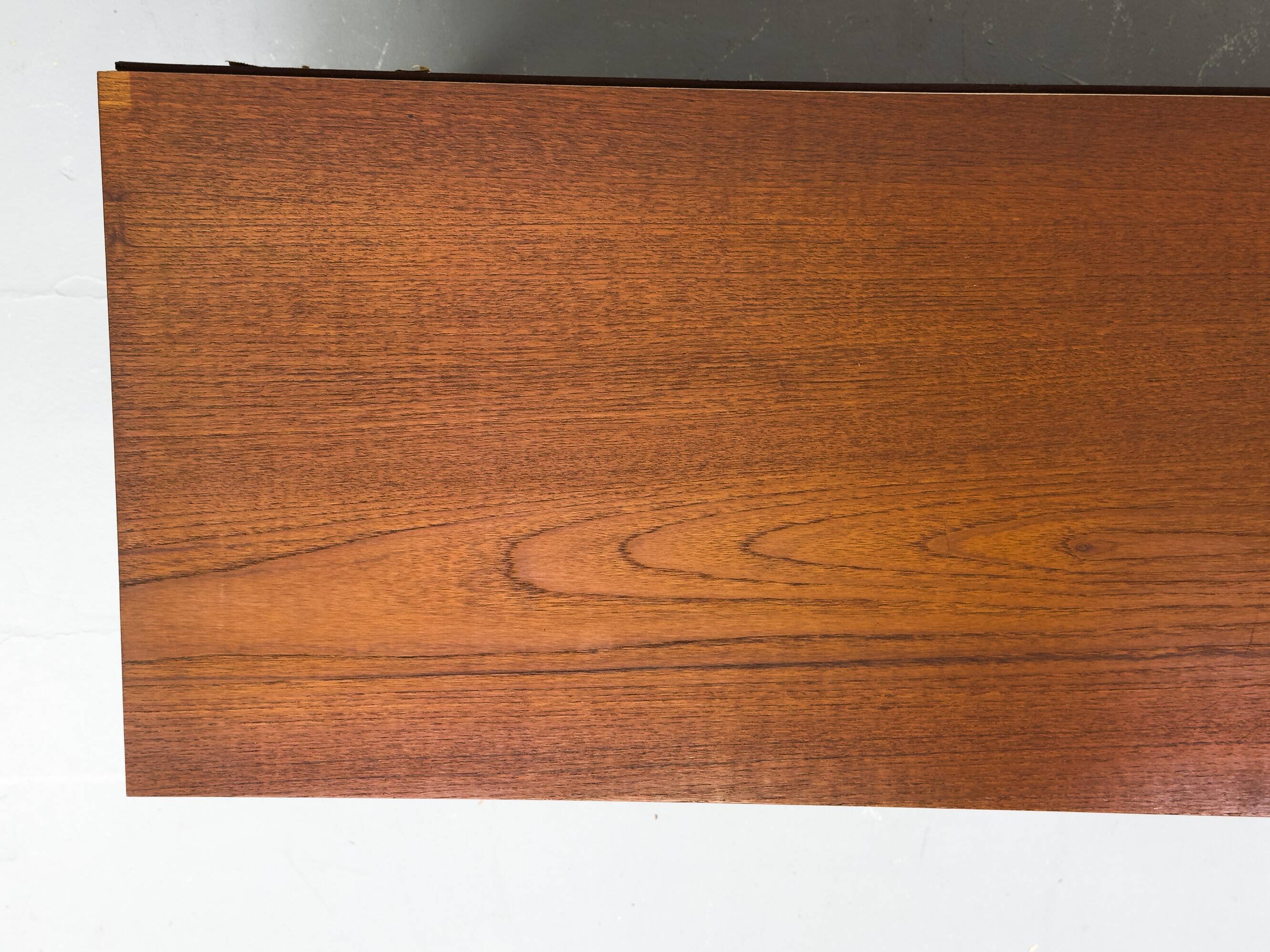 Teak lowboard with drawers from WK Möbel, 1960s
