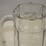 Vintage glass water pitcher