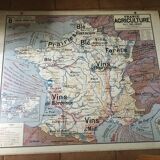 Map of France Vidal Lablache number 8