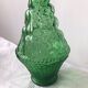 Carafe italienne en verre vert
