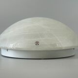 60s 70s Peill & Putzler Germany Plafoniere ceiling lamp glass space design