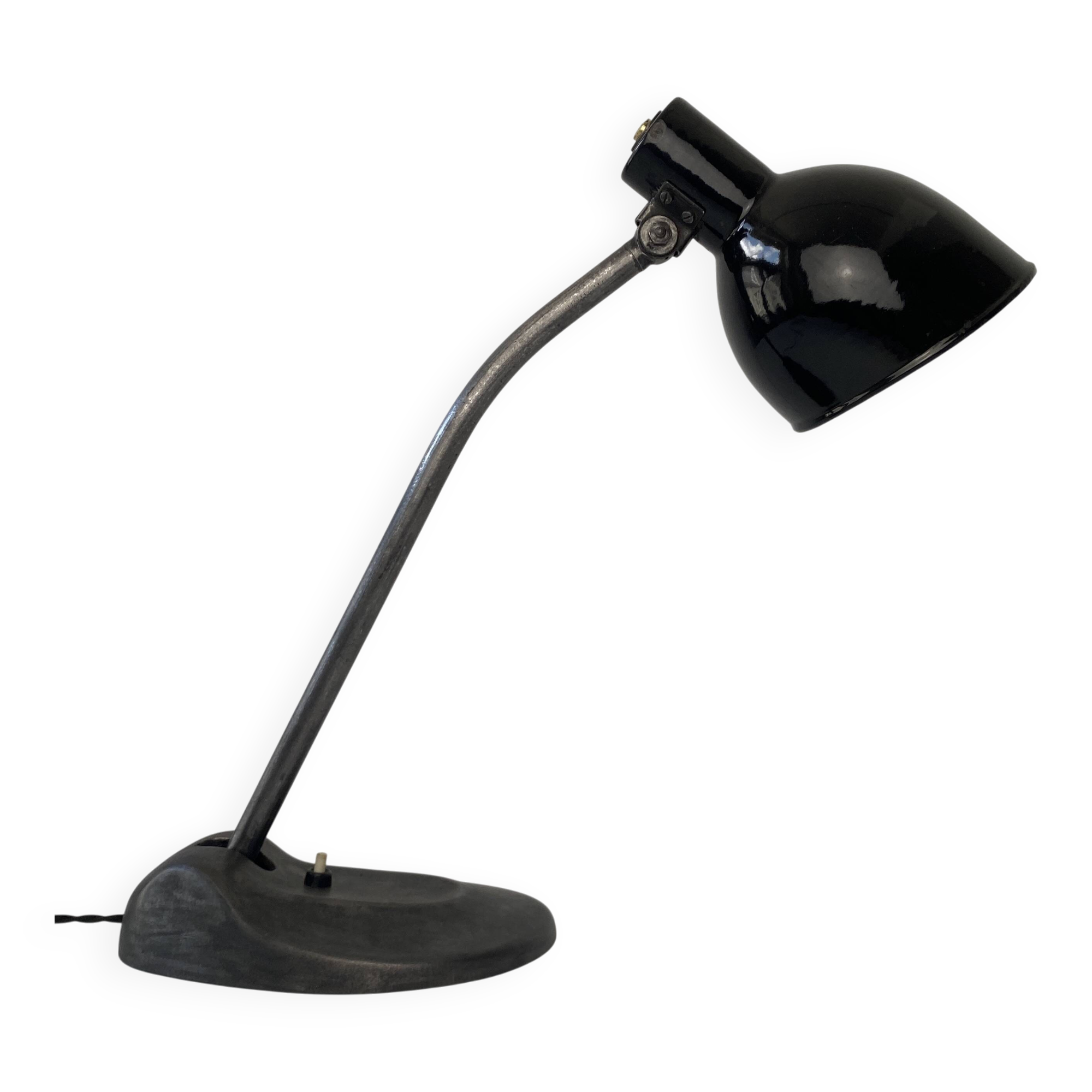 Ancienne lampe bureau industrielle bauhaus