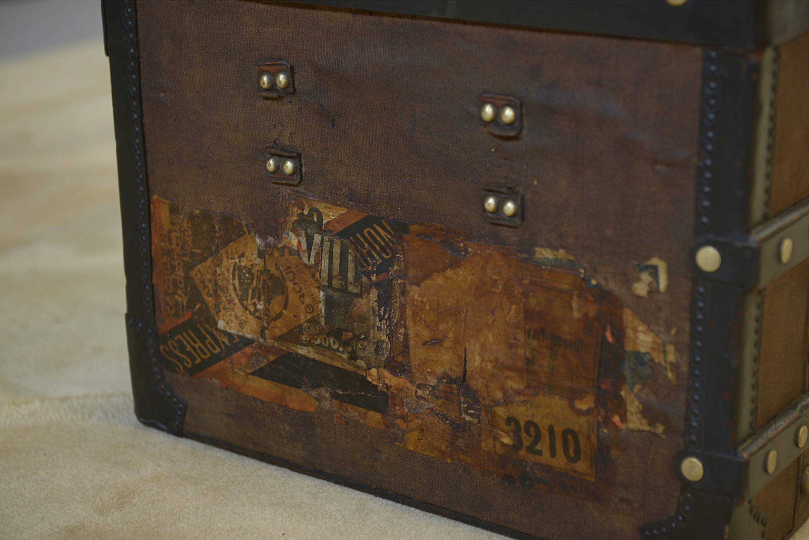 Ancienne malle de voyage 1940’s