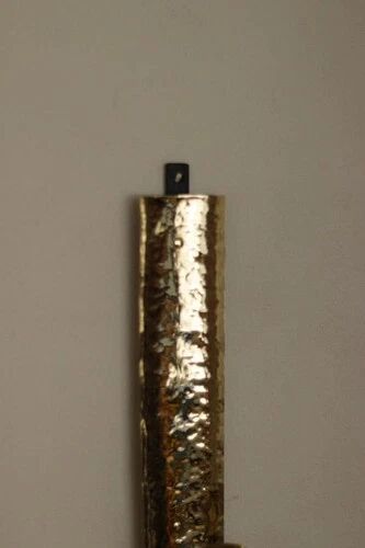 Single Swedish Mixed Metal Sconce