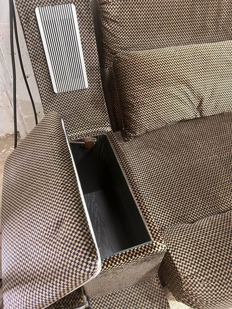 Vintage XL seventies sofa