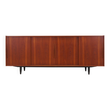 Buffet en teck, design danois, années 1970, fabricant : Danemark