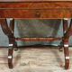 Table a jeux époque Empire, Restauration en acajou vers 1810
