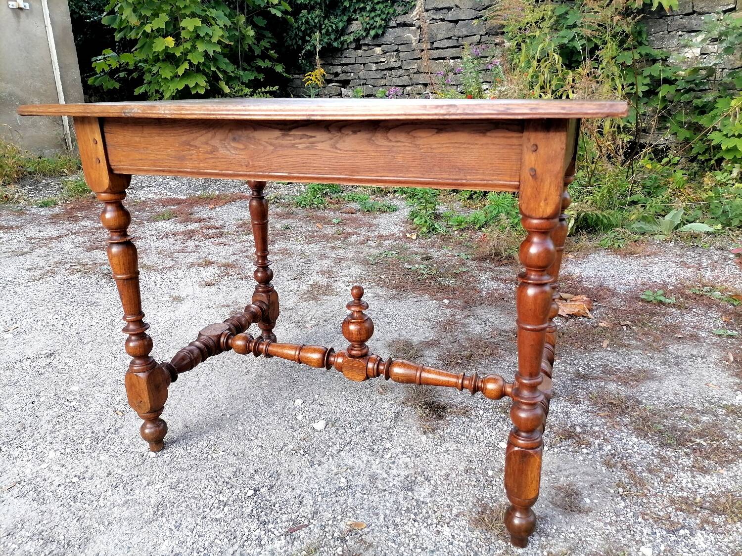 Small desk table in Louis XIII style.