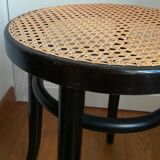 Black bistro seating cannage