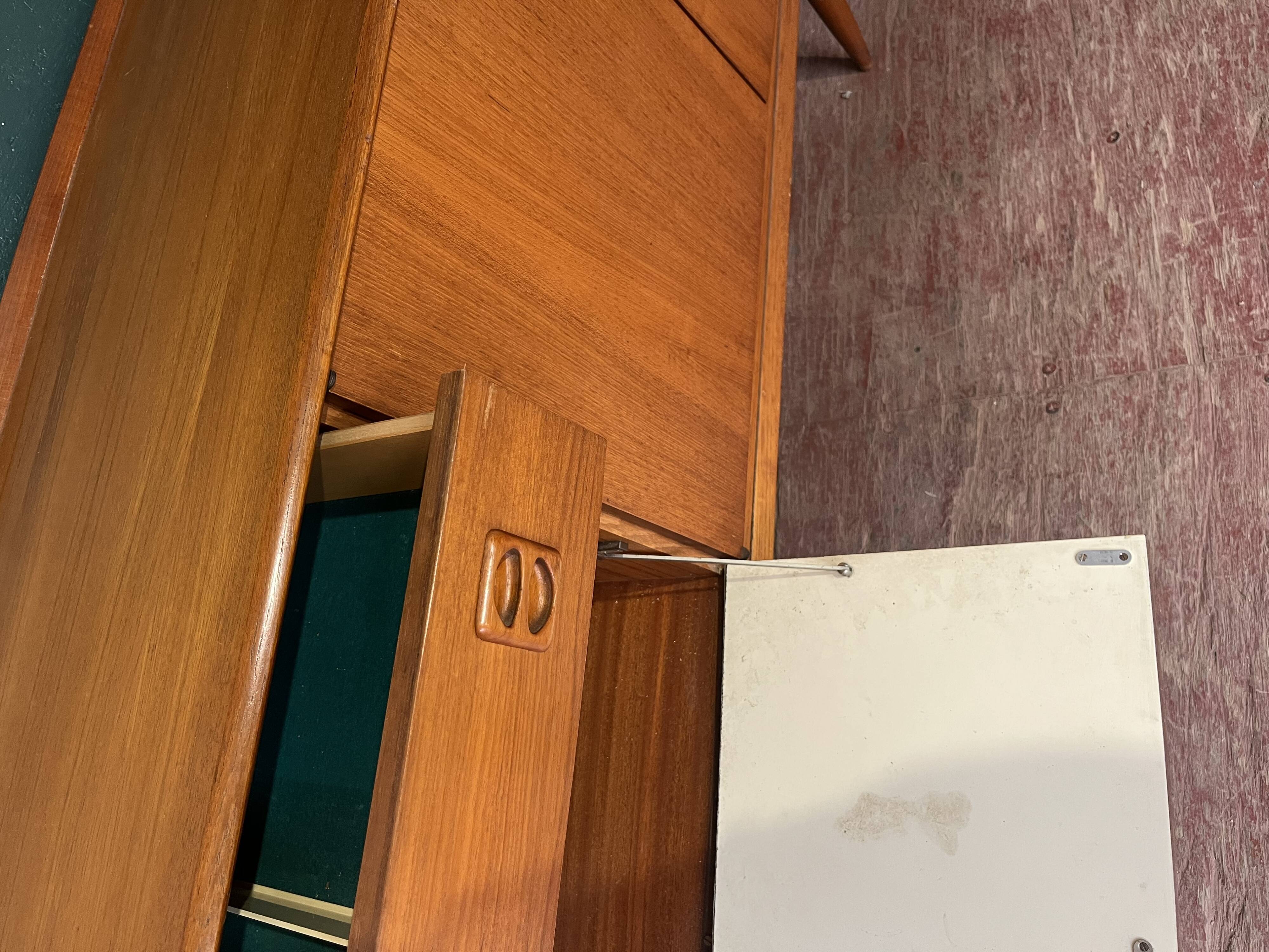 Scandinavian teak enfilade 1960