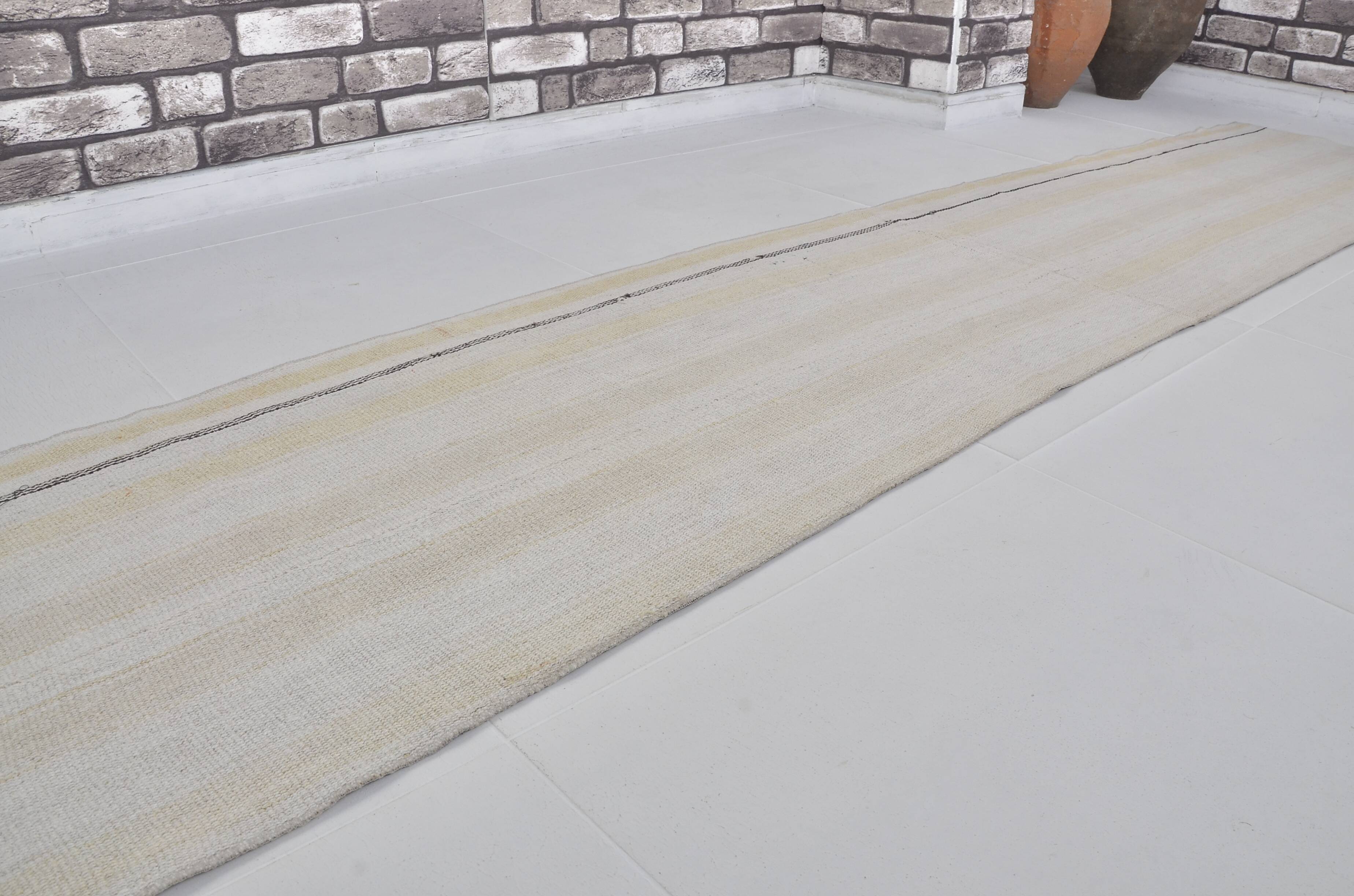 Stripe Neutral Hemp Rug sku 3789