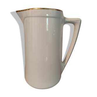 Porcelain pitcher of the famous earthenware of Lunéville