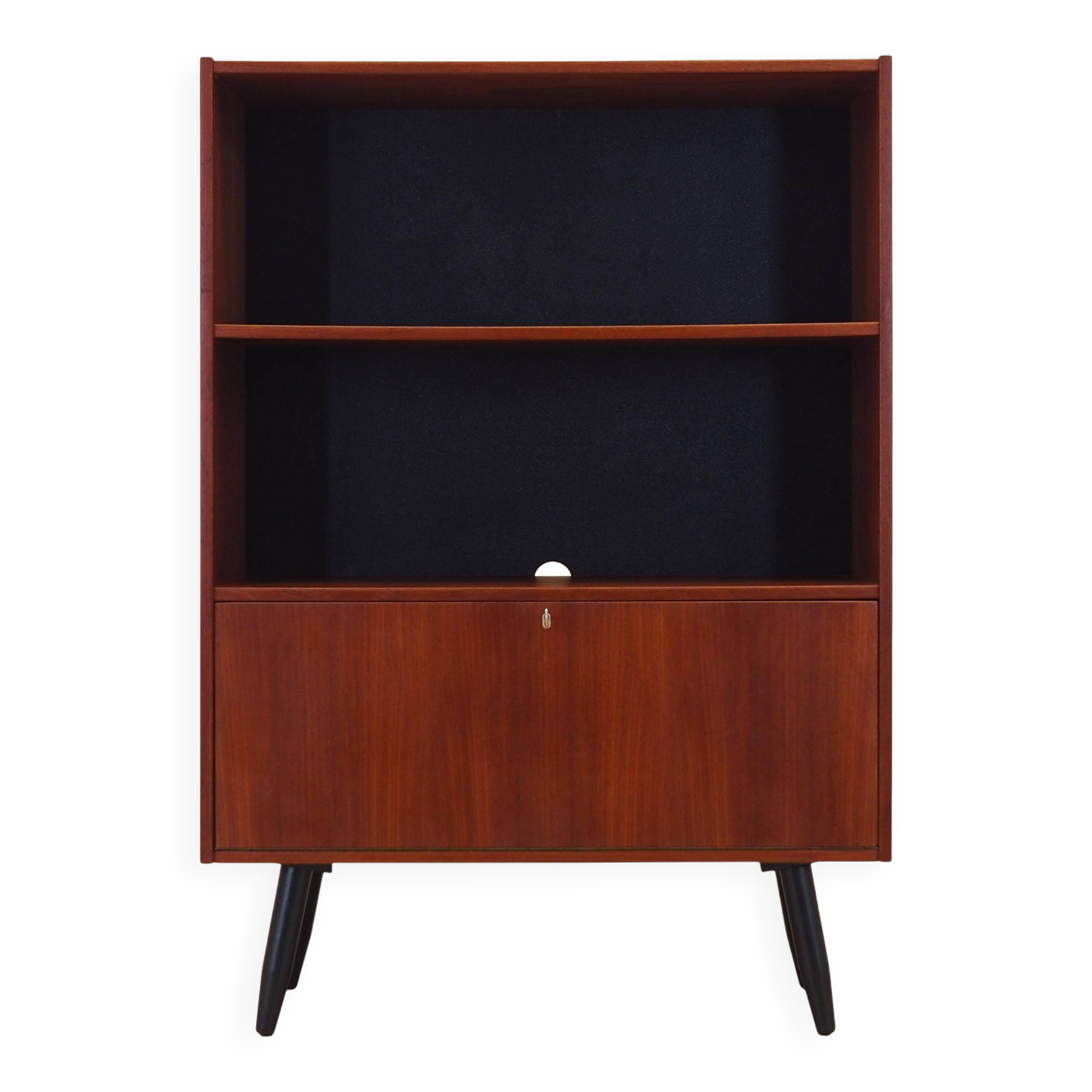 Teak bookcase, Danish design, 1960s, manufactured in Denmark