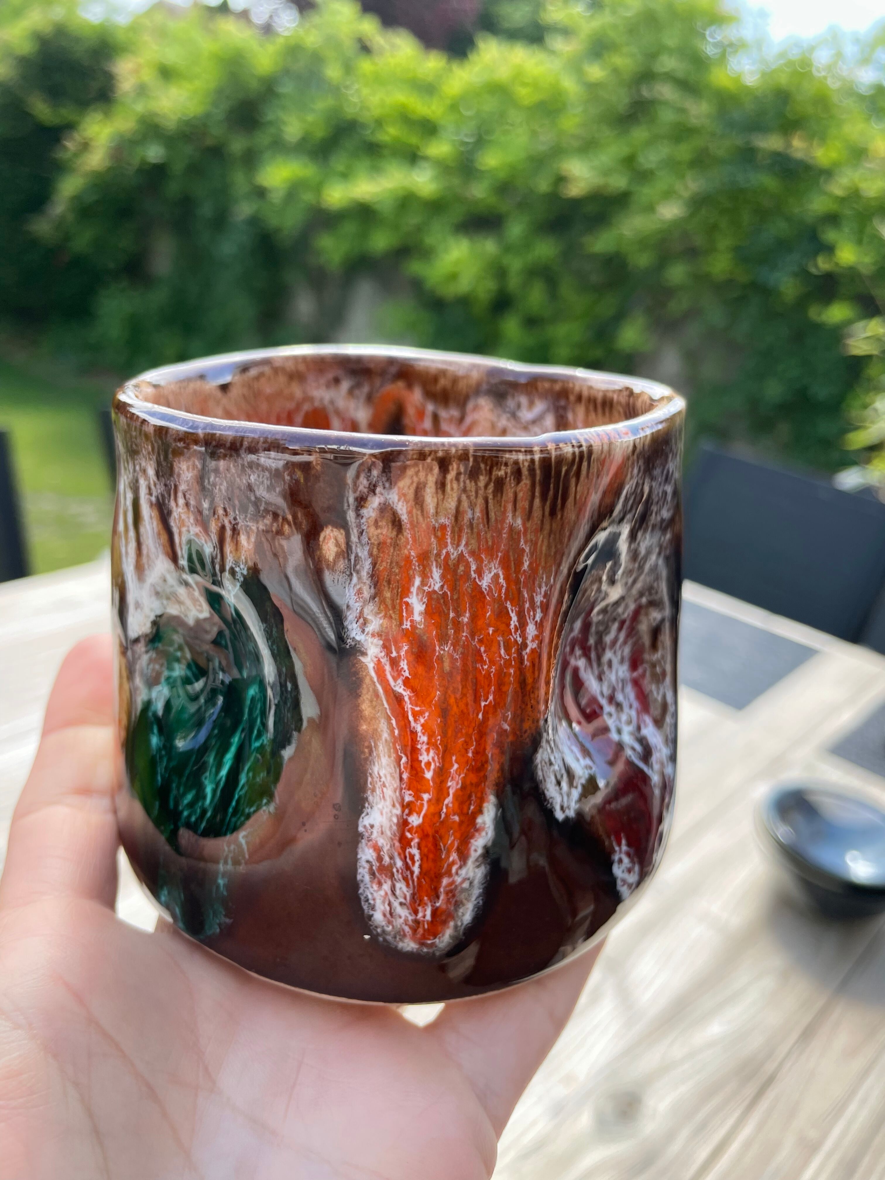 Crumpled pot Vallauris