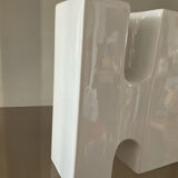 Vintage glazed ceramic vase