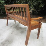 Settle in solid beech