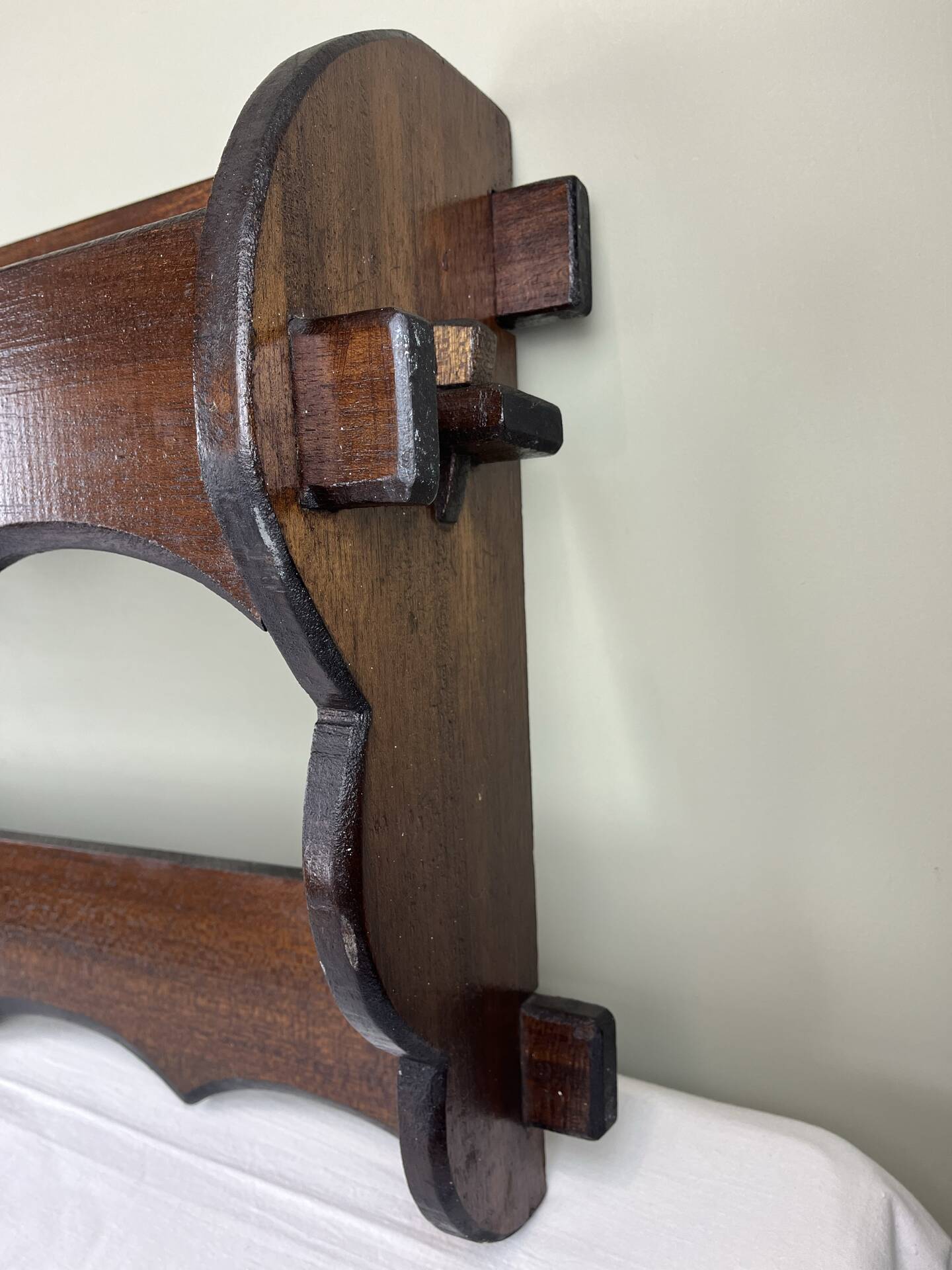 Antique wall shelf
