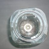 Vase or glass cup on silver stand