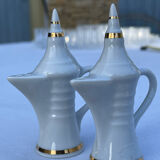 Poivre et sel en forme de lampe ancienne