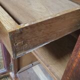 Louis XVI library in cedar burl